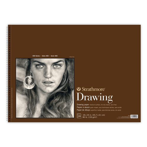 Strathmore 400 Series Drawing Pad - 18" x 24"