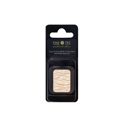 Finetec Pearlescent Watercolour Pan - Champagne Silver