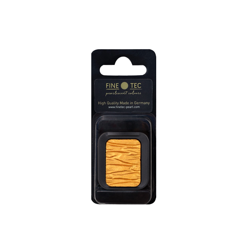 Finetec Pearlescent Watercolour Pan - Royal Gold
