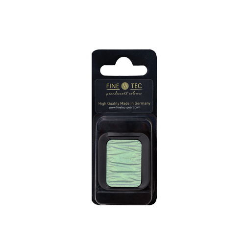 Finetec Pearlescent Watercolour Pan - Emerald
