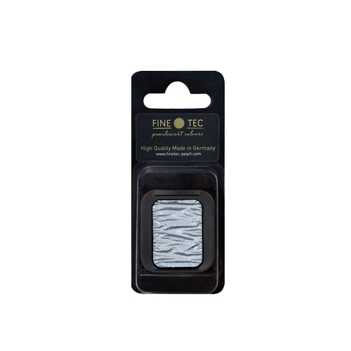 Finetec Pearlescent Watercolour Pan - Blue Silver