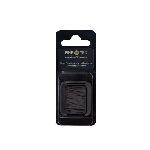 Finetec Pearlescent Watercolour Pan - Deep Black