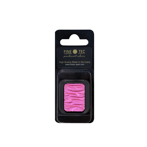 Finetec Pearlescent Watercolour Pan - Fuchsia