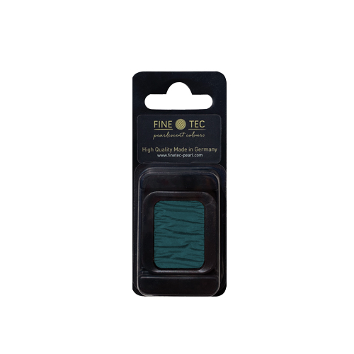 Finetec Pearlescent Watercolour Pan - Dark Teal