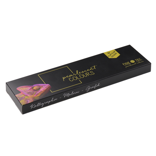 Finetec Pearlescent Watercolour Set of 6 - Warm
