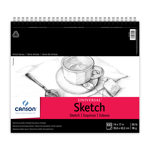 Canson Universal Sketch Pad - 14" x 17"
