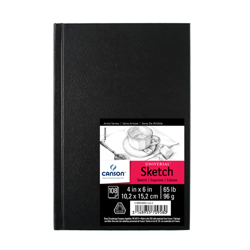 Canson Universal Sketchbook - 4" x 6" 