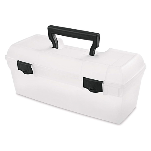 ArtBin Essentials Lift-Out Tray Box Translucent