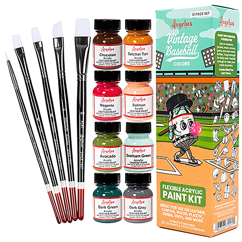 Angelus - Vintage Baseball Paint Kit