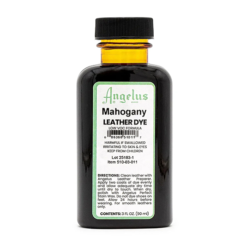 Angelus 3oz Low VOC Leather Dye � Mahogany