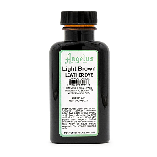 Angelus 3oz Low VOC Leather Dye � Light Brown