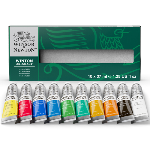 Winsor & Newton Winton Oil Colour Set of 10 x 37ml
