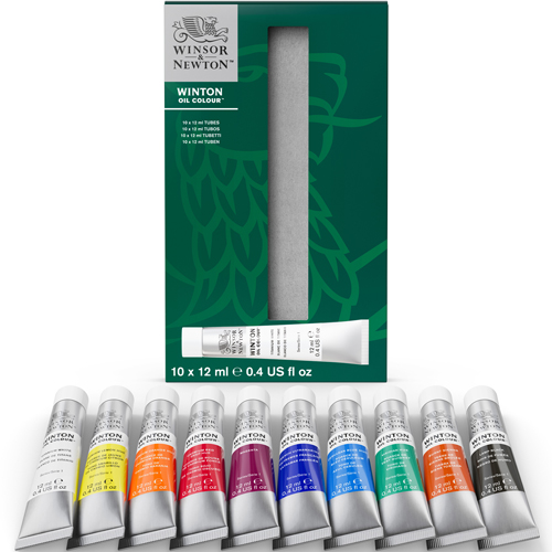 Winsor & Newton Winton Oil Set of 10 x 12ml