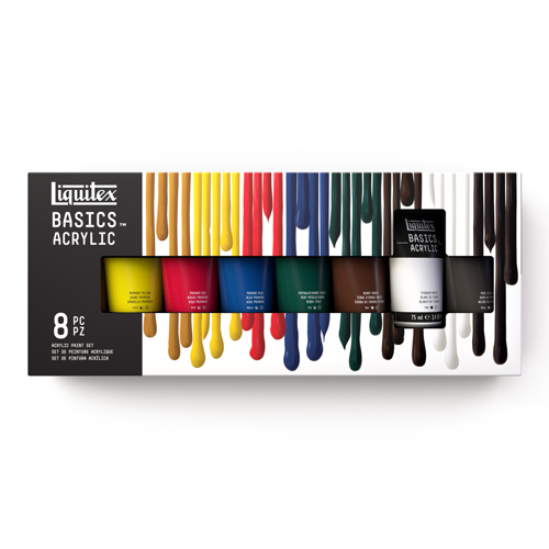 Liquitex Basics - Set of 8 x 75ml
