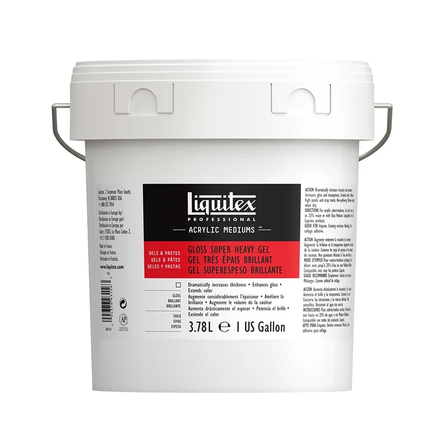 Liquitex Gloss Super Heavy Gel 128oz