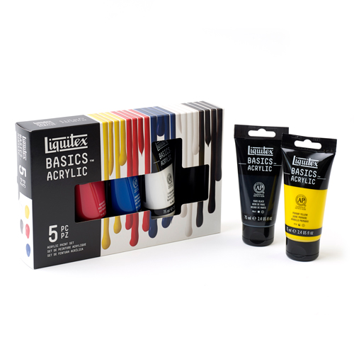 Liquitex Basics Acrylic Set - 5 x 75ml