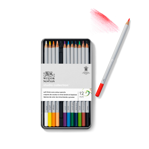 Winsor & Newton Studio Collection Coloured Pencil Set of 12