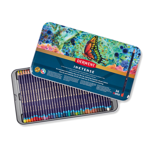 Derwent Inktense Watersoluble Ink Pencils � Set of 36