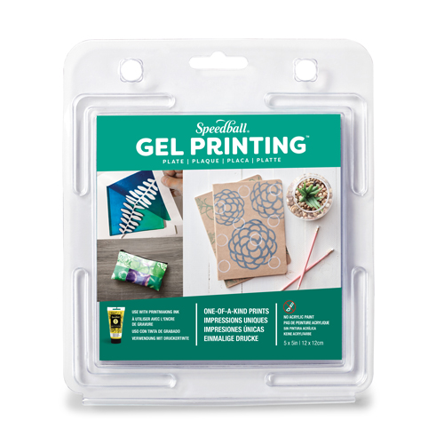 Speedball Gel Printing Plate - 5" x 5"