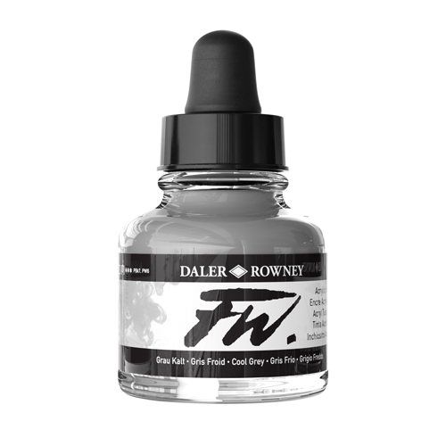 FW Acrylic Ink 1oz - Cool Grey