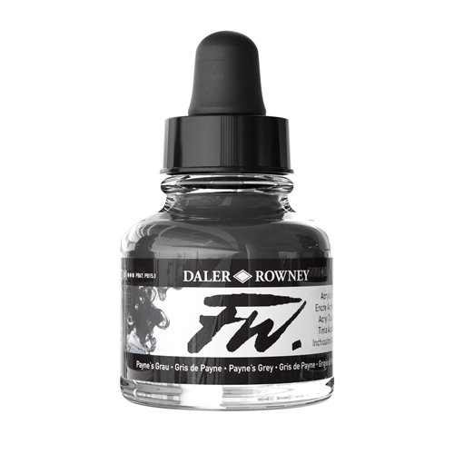 FW Acrylic Ink 1oz - Payne's Grey