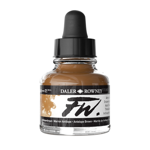 FW Acrylic Ink 1oz - Antelope Brown