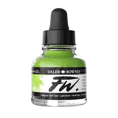 FW Acrylic Ink 1oz - Light Green