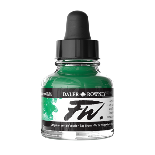 FW Acrylic Ink 1oz - Sap Green