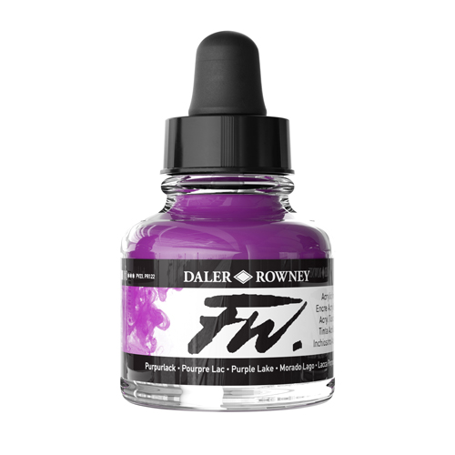 FW Acrylic Ink 1oz - Purple Lake