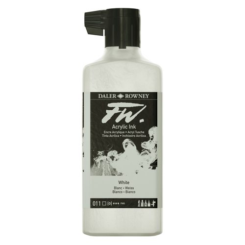 FW Acrylic Ink 180ml - White