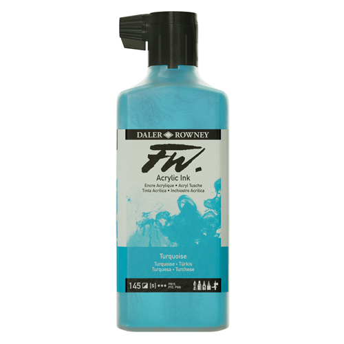 FW Acrylic Ink 180ml - Turquoise
