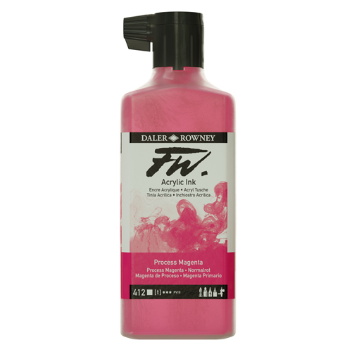FW Acrylic Ink 180ml - Process Magenta