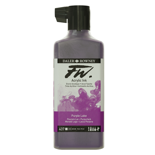 FW Acrylic Ink 180ml - Purple Lake