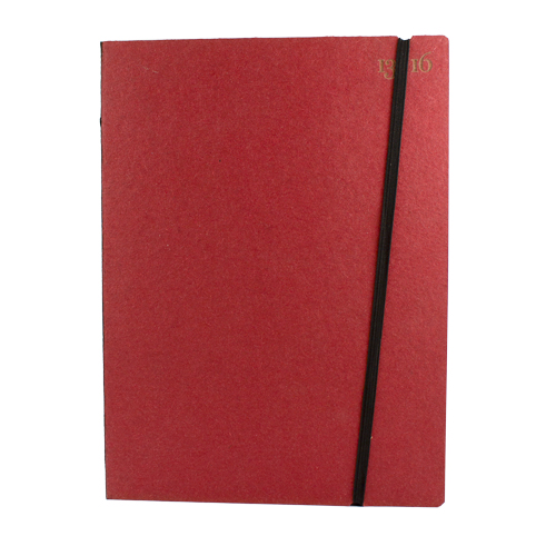 13 Sedicesimi Notebook Planner - 6.3" x 8.5" - Red