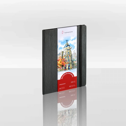 Hahnem&uuml;hle Watercolour Book � 5.8" x 8.3"