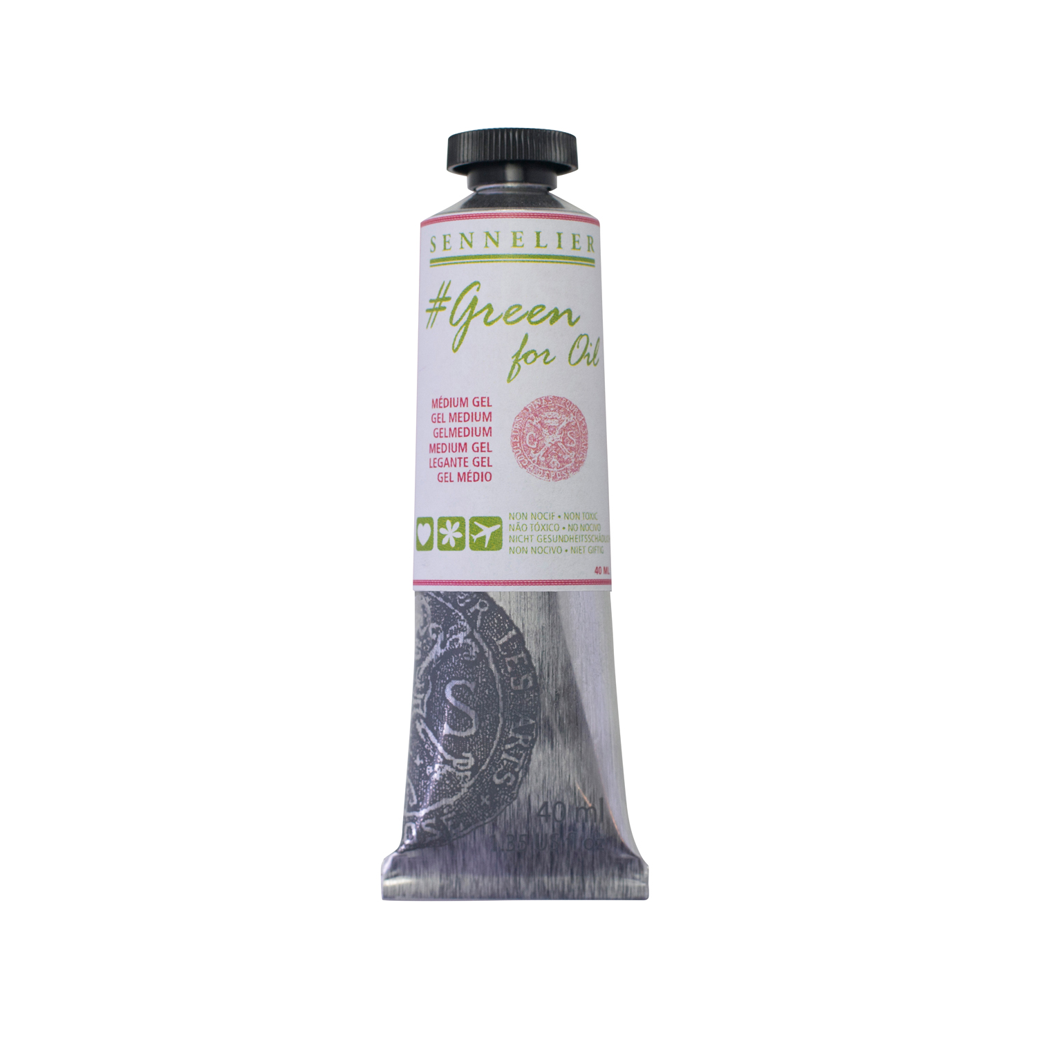 Sennelier Green for Oil � Medium Gel � 40ml