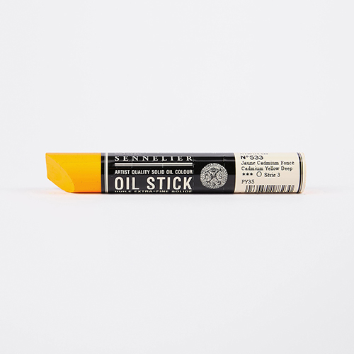 Sennelier Oil Stick 38ml - Cadmium Yellow Deep