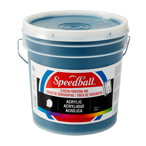 Speedball Acrylic Screen Printing Ink 128oz - Dark Blue