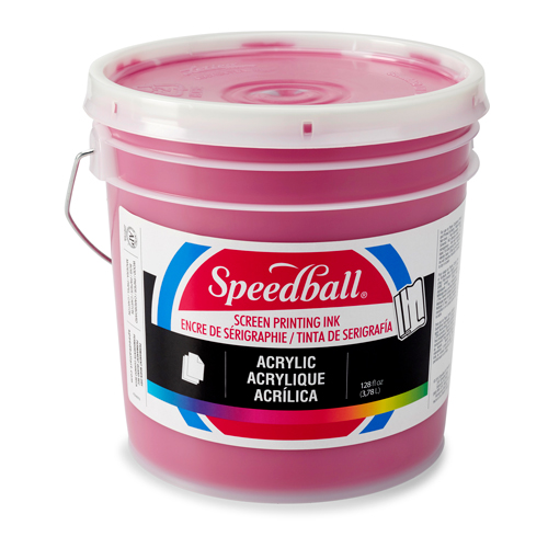 Speedball Acrylic Screen Printing Ink 128oz - Process Magenta