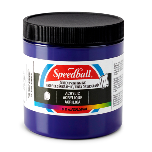 Speedball Acrylic Screen Printing Ink 8oz - Violet
