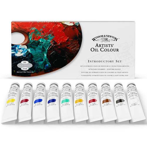 Winsor & Newton Artists' Oils Introductory Set - 10 Tube Set 21ML