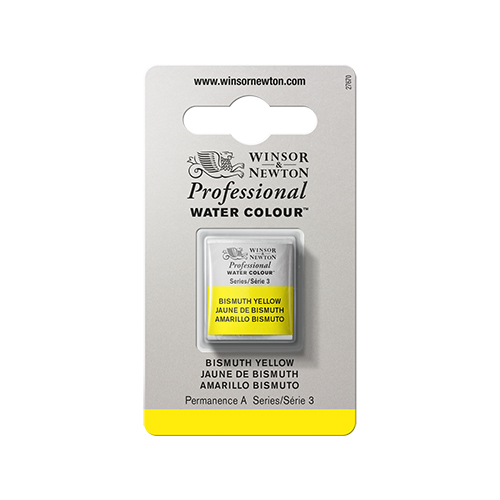 Winsor & Newton Professional Watercolour � Bismuth Yellow - Half Pan