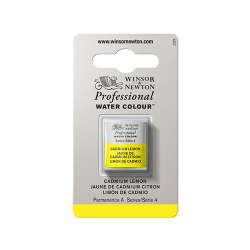 Winsor & Newton Professional Watercolour � Cadmium Lemon - Half Pan