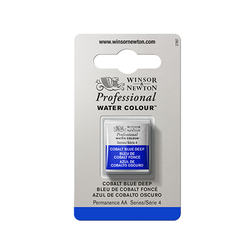 Winsor & Newton Professional Watercolour � Cobalt Blue Deep - Half Pan