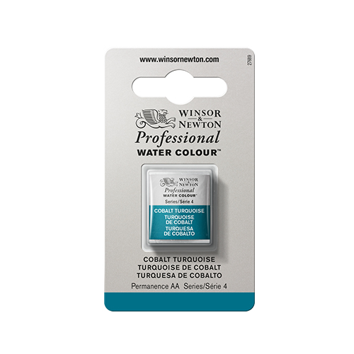 Winsor & Newton Professional Watercolour � Cobalt Turquoise - Half Pan
