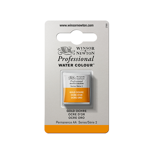 Winsor & Newton Professional Watercolour � Gold Ochre - Half Pan
