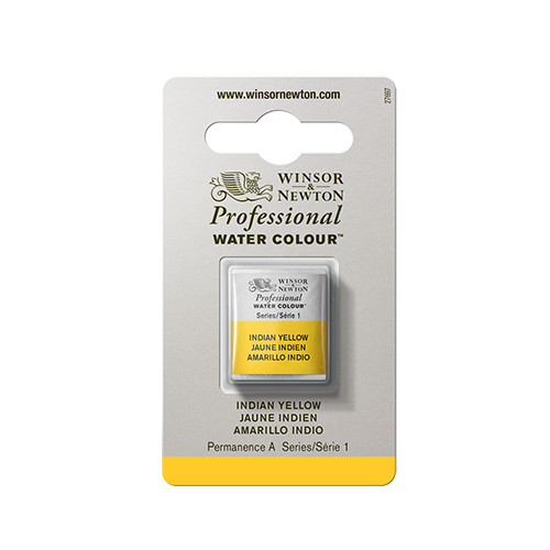 Winsor & Newton Professional Watercolour � Indian Yellow - Half Pan