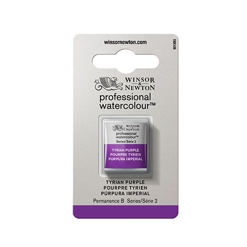 Winsor & Newton Professional Watercolour � Tyrian Purple - Half Pan