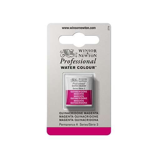 Winsor & Newton Professional Watercolour � Quinacridone Magenta - Half Pan
