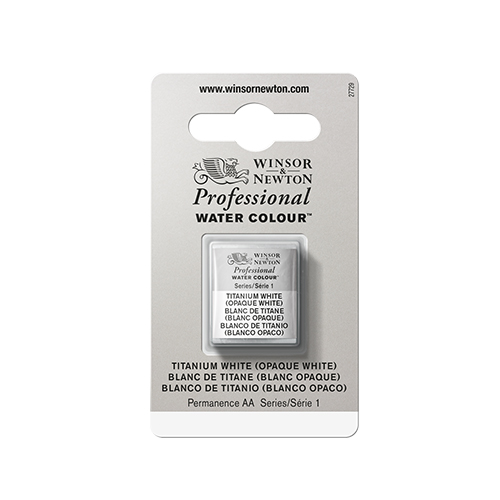 Winsor & Newton Professional Watercolour � Titanium White - Half Pan